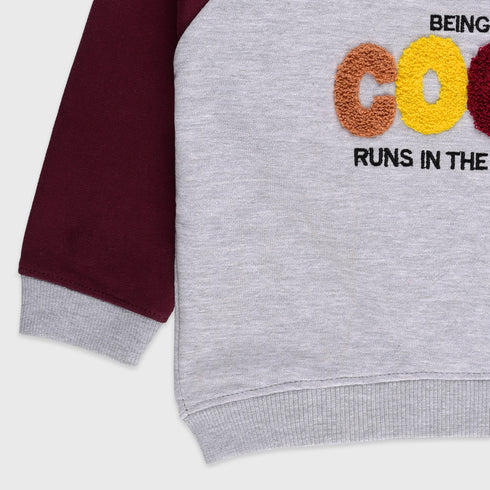 Cool Dude Terry Sweatshirt (Grey)